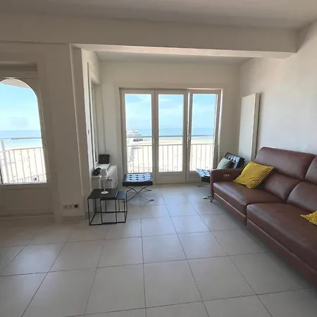 Stylish 3-bedroom With Panoramic Views Of The Pier And The Sea T214 Apartamento Blankenberge
